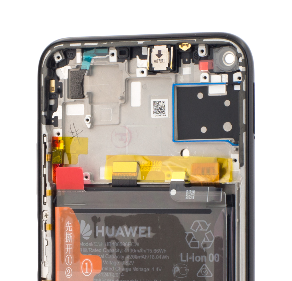 Huawei P40 Lite, Black 4G, Service Pack