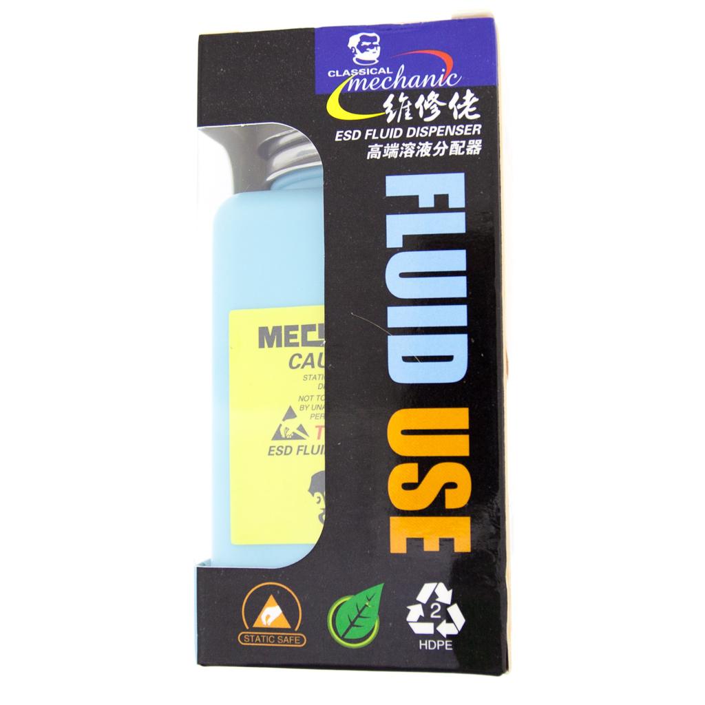 Recipient Mechanic Plastic ESD, Liquid Dispenser Bottle, 180 ml