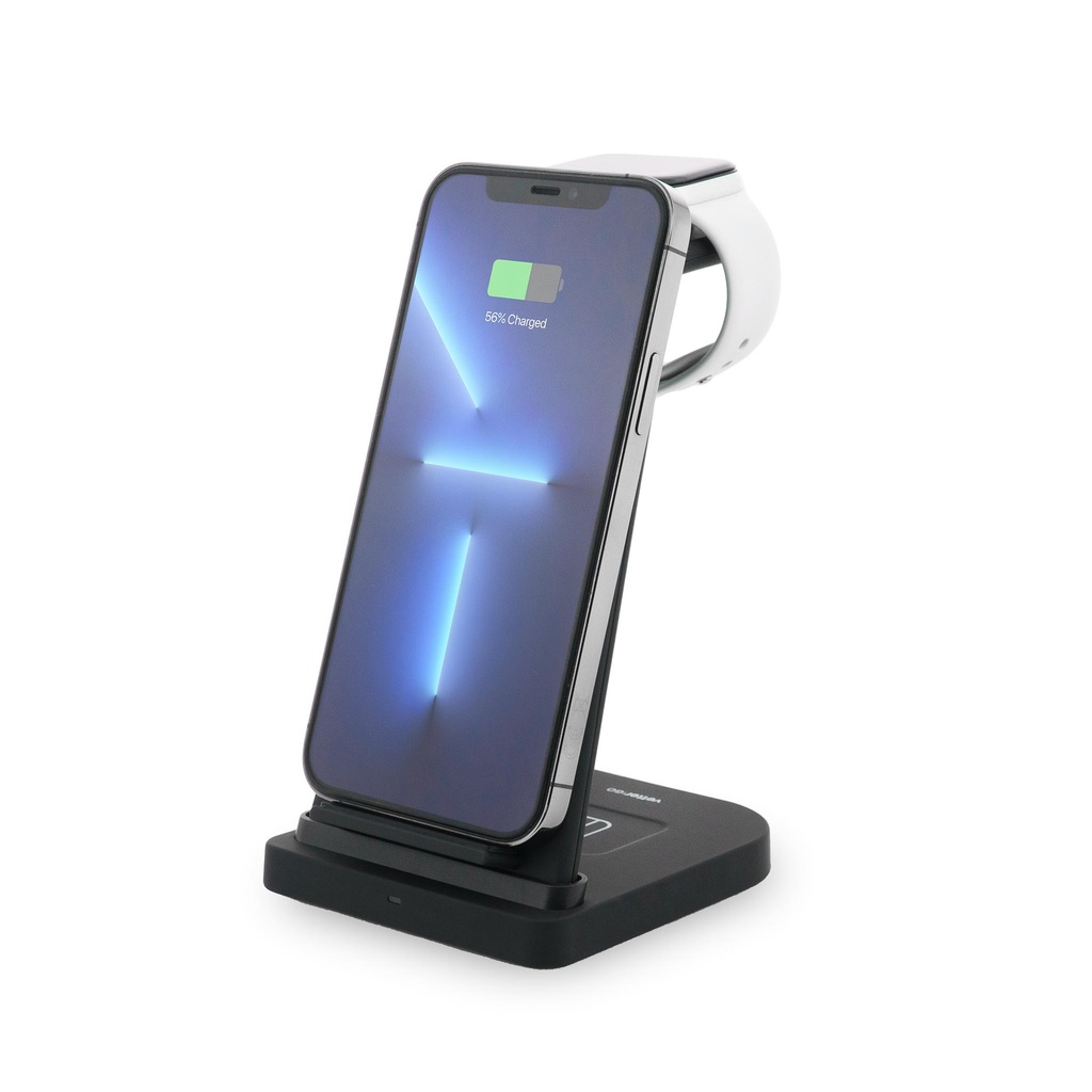iPack, 3 in 1 Wireless Charger, Vetter GO, for iPhone, Apple Watch and AirPods Pro/2/3