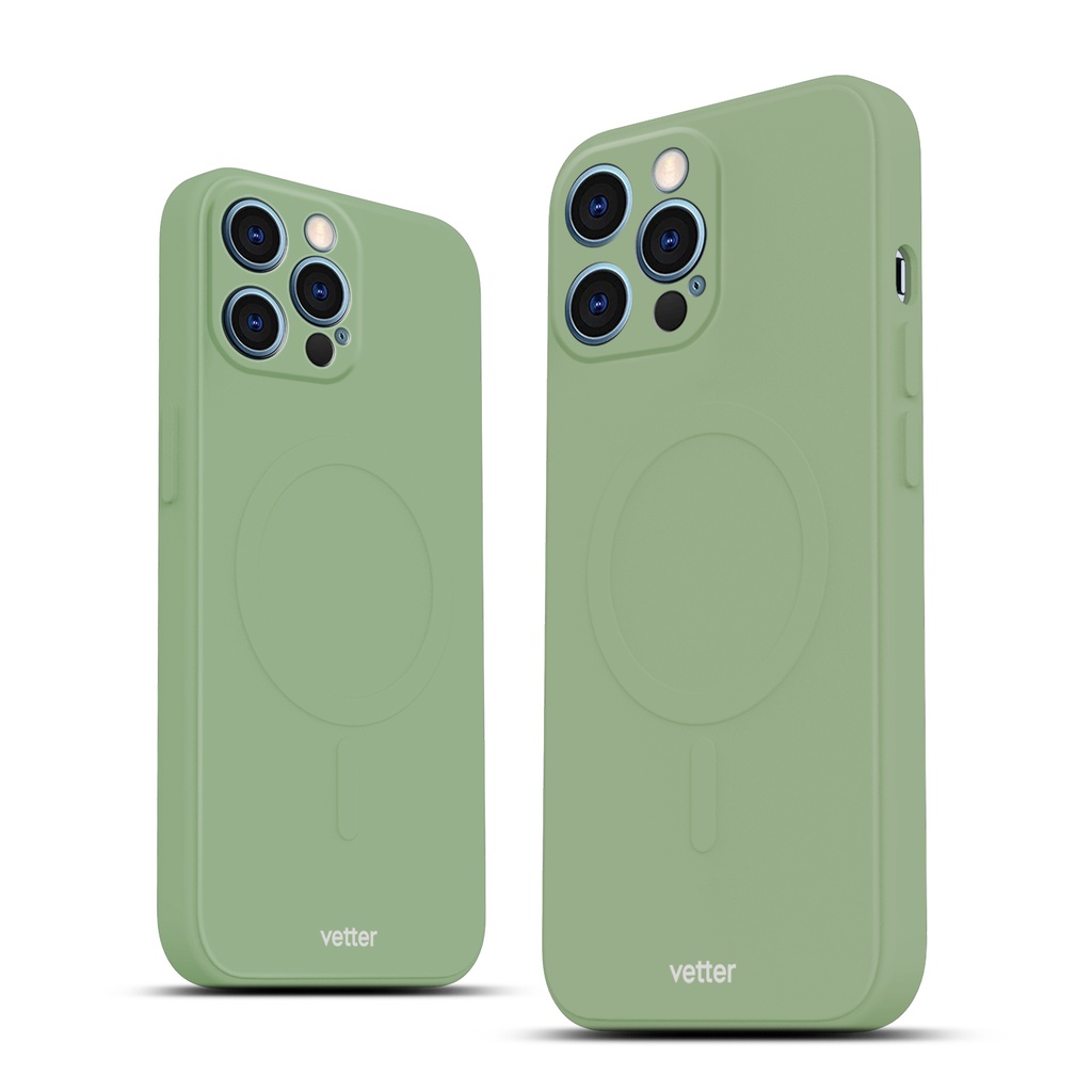 Husa iPhone 12 Pro Soft Pro Ultra, MagSafe Compatible, Mint Green