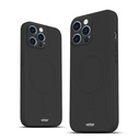 Husa iPhone 12 Pro Max Soft Pro Ultra, MagSafe Compatible, Black