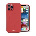 Husa iPhone 12 Pro Max Soft Pro Ultra, MagSafe Compatible, Red
