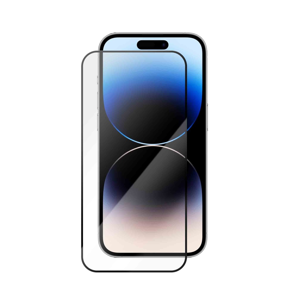 iPhone 14 Pro Max, Full Frame Tempered Glass Vetter GO