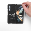 Husa Samsung Galaxy Z Fold4 5G, Clip-On, made from Aramid Fiber, Kevlar, Black