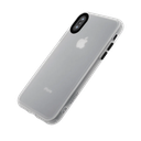Husa iPhone Xs, X, Clip-On Hybrid Protection, Shockproof Soft Edge and Rigid Matte Back Cover, Transparent