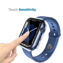 invisiGUARD, All round protective case for Apple Watch 7, 6, 5, 4, 44/45mm, Transparent