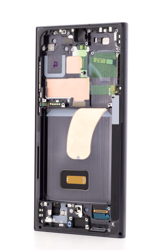 LCD Samsung Galaxy S23 Ultra, S918, Black, Service Pack