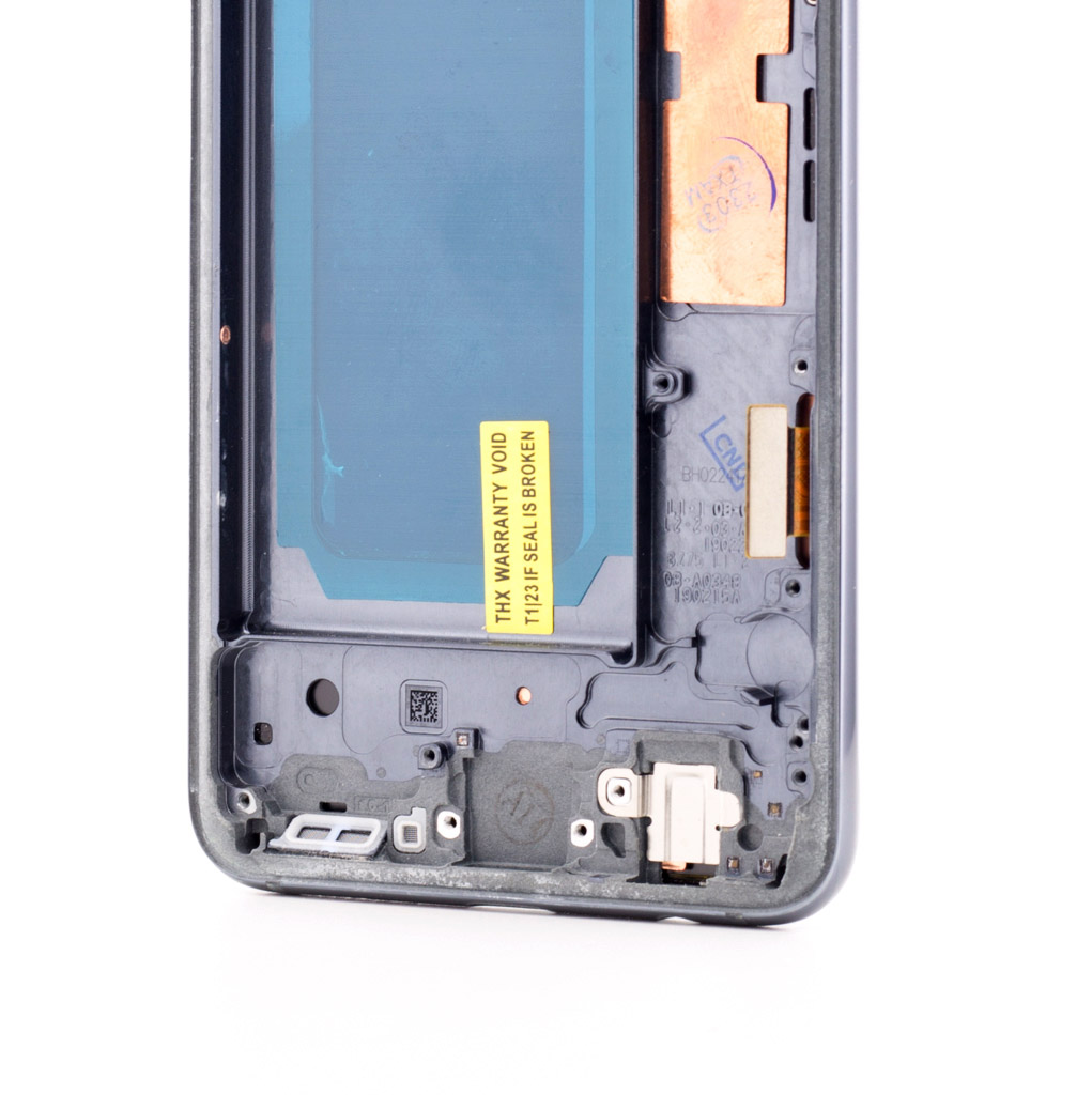 LCD Samsung Galaxy S10e, G970, Black + Rama, Resigilat, Flex rupt