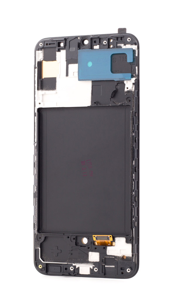 LCD Samsung Galaxy A30s, A307F, Black + Rama, OLED