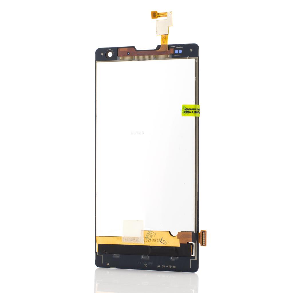 LCD Huawei Ascend G740, Orange Yumo + Touch, Black