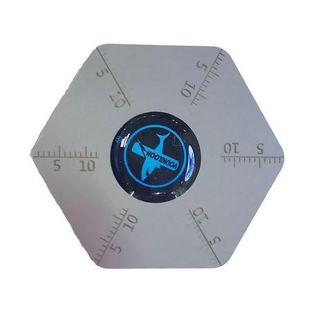 Opening Tool 0.1MM Ultrathin Tool With Scale, Hexagonal (mqm5)