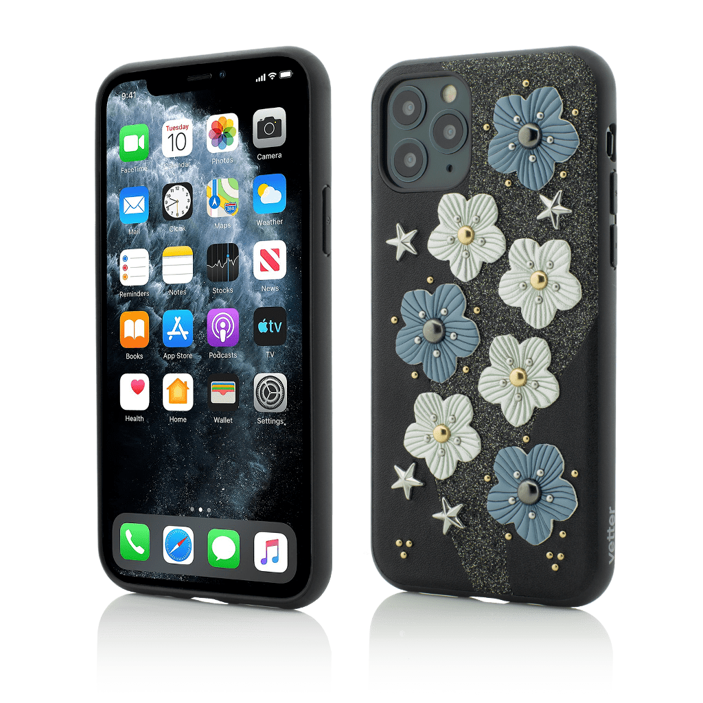 Husa iPhone 11 Pro Max, Clip-On, Jasmine Series, Black