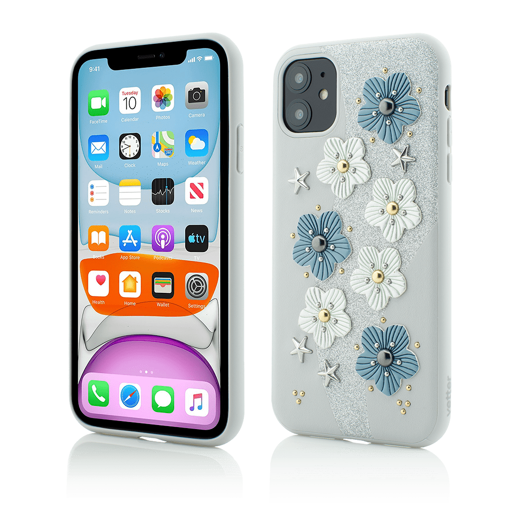 Husa iPhone 11, Clip-On, Jasmine Series, Grey