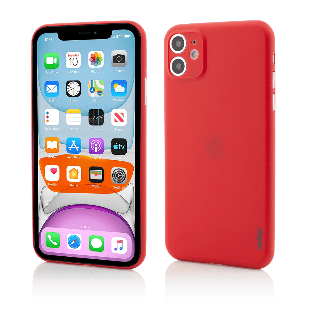 Husa iPhone 11, Clip-On, Ultra Thin Air Series, Red