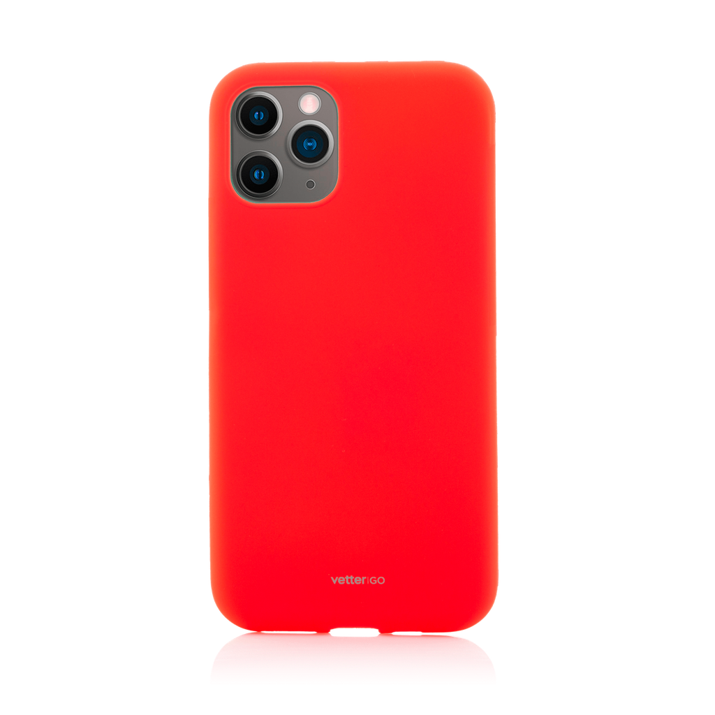 Husa iPhone 11 Pro Max, Vetter GO, Soft Touch, Red