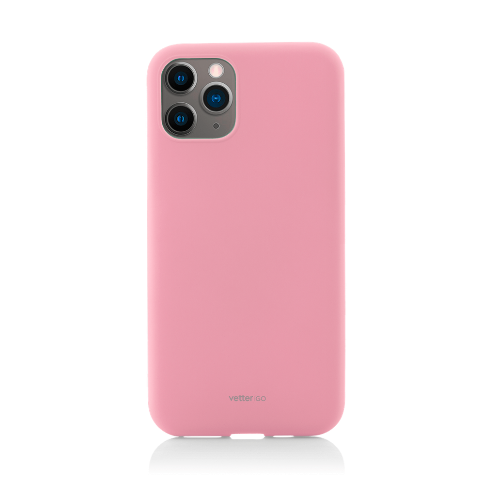 Husa iPhone 11 Pro, Vetter GO, Soft Touch, Pink