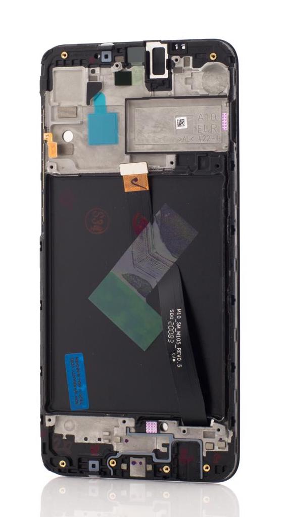 LCD Samsung Galaxy A10, A105, Black, Service Pack