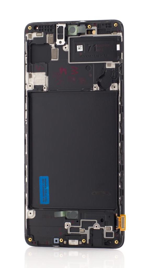 LCD Samsung Galaxy A71, A715F, Black, Service Pack