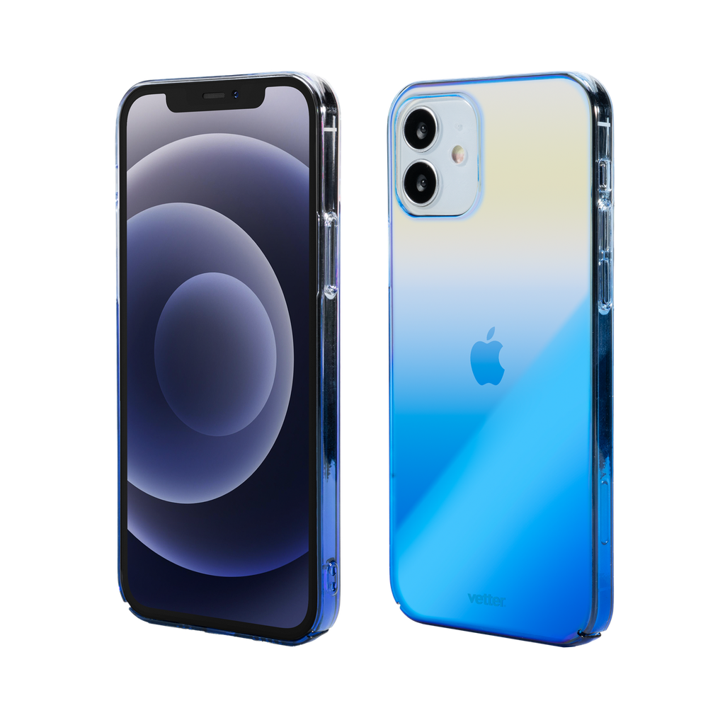 Husa iPhone 12 mini, Smart Case Aurora, Slim, Blue