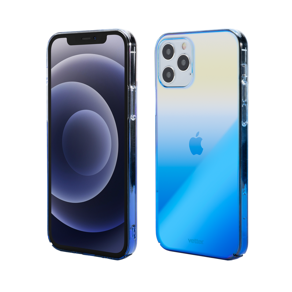 Husa iPhone 12 Pro Max, Smart Case Aurora, Slim, Blue