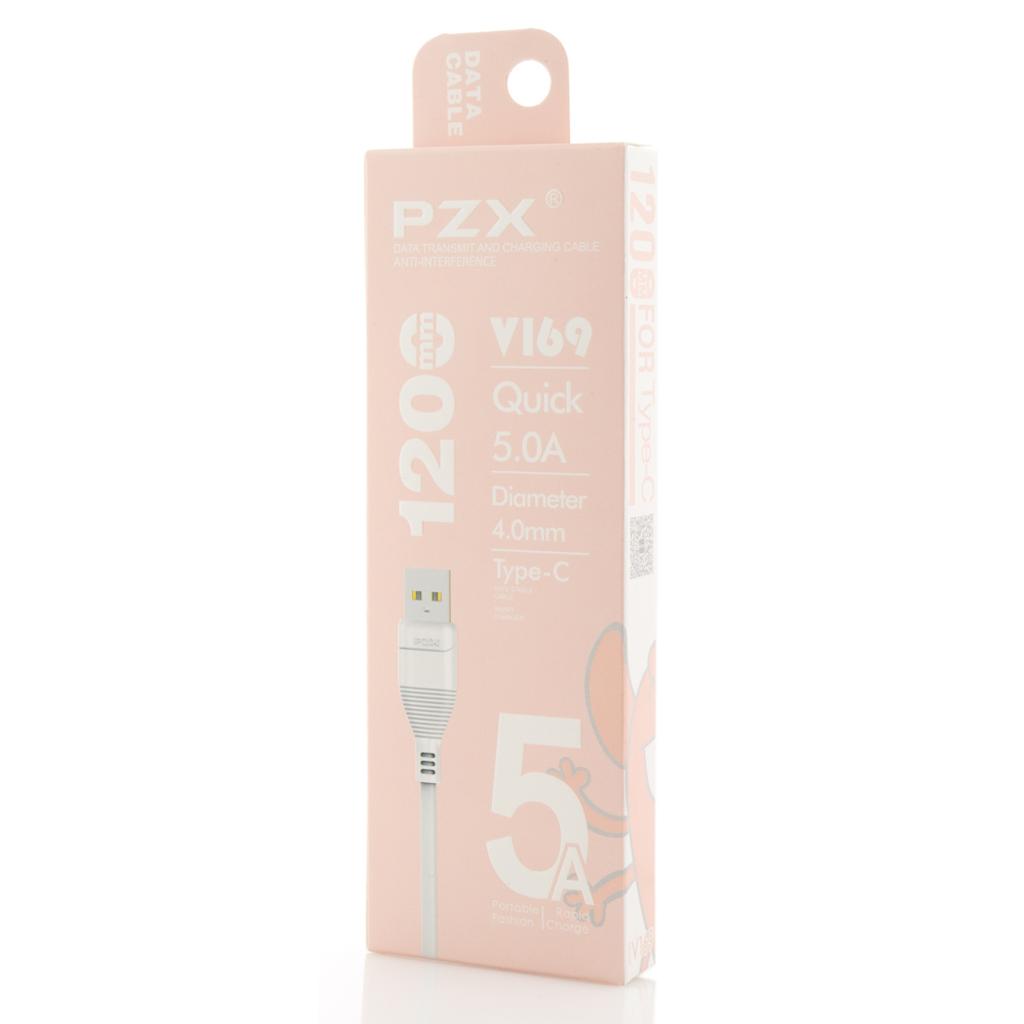 Cabluri PZX, Type-C Cable, V169, 1.2m, White