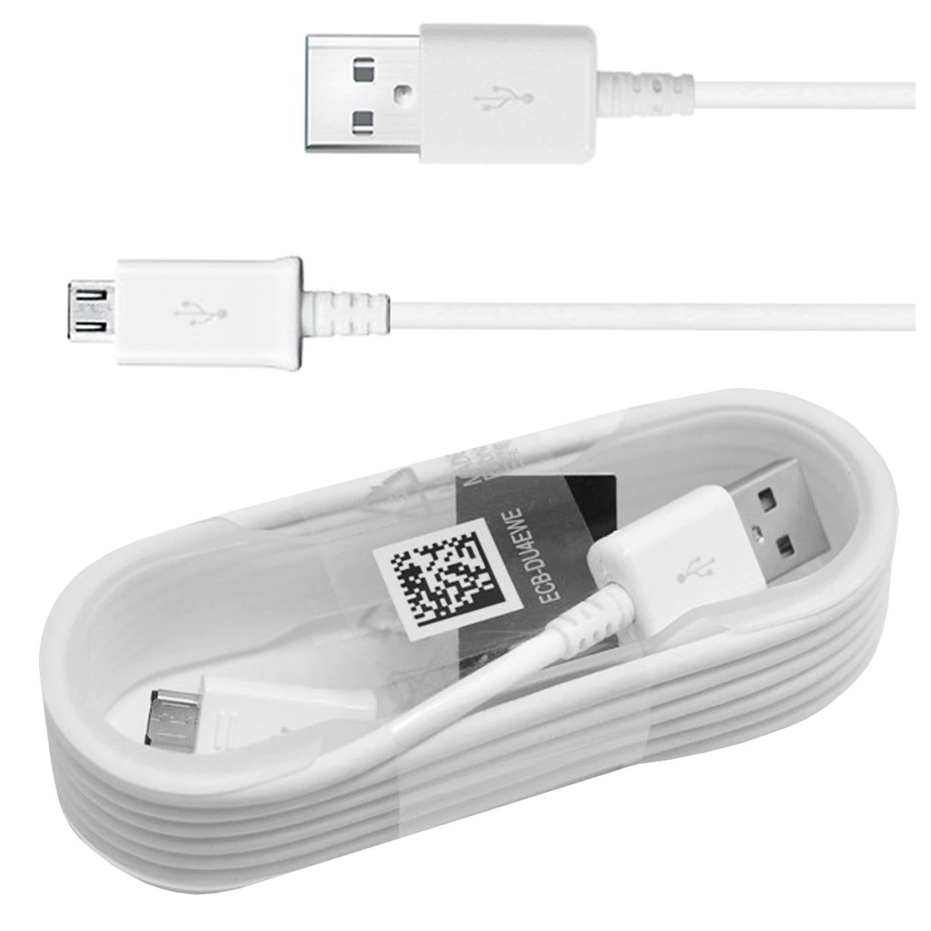 Cablu Samsung ECB-DU4EWE, Micro USB, 1.5m, White, LXT