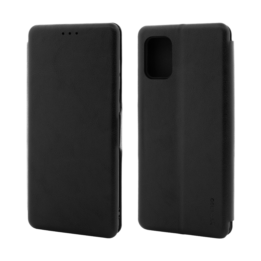 Husa Samsung Galaxy A31 Vetter GO, Flip Series, Black