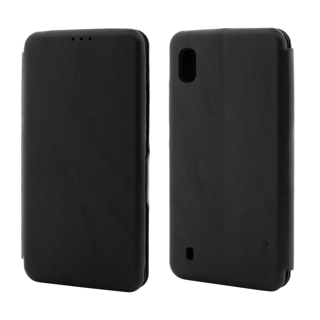 Husa Samsung Galaxy A10 Vetter GO, Flip Series, Black