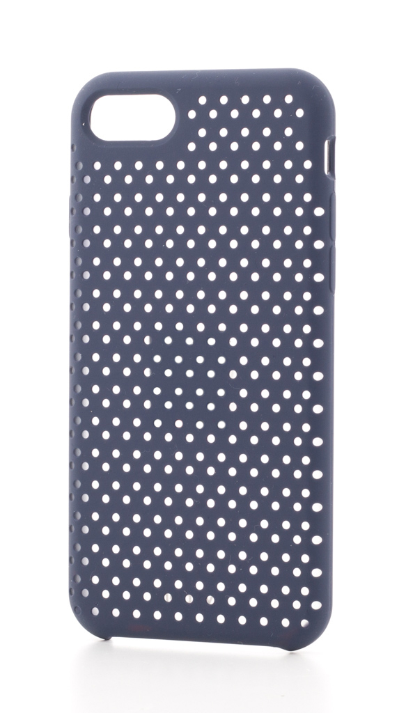 Produs Resigilat, Husa iPhone 8, 7, Clip-On Silk Dot Design, Blue
