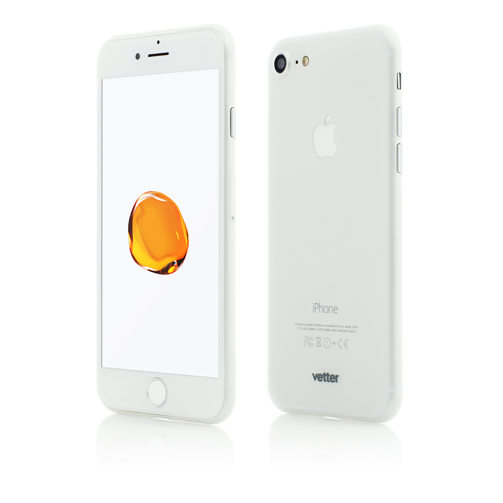 Produs Resigilat, Husa iPhone SE (2020), 8, 7, Clip-On, Ultra Thin Air Series, White