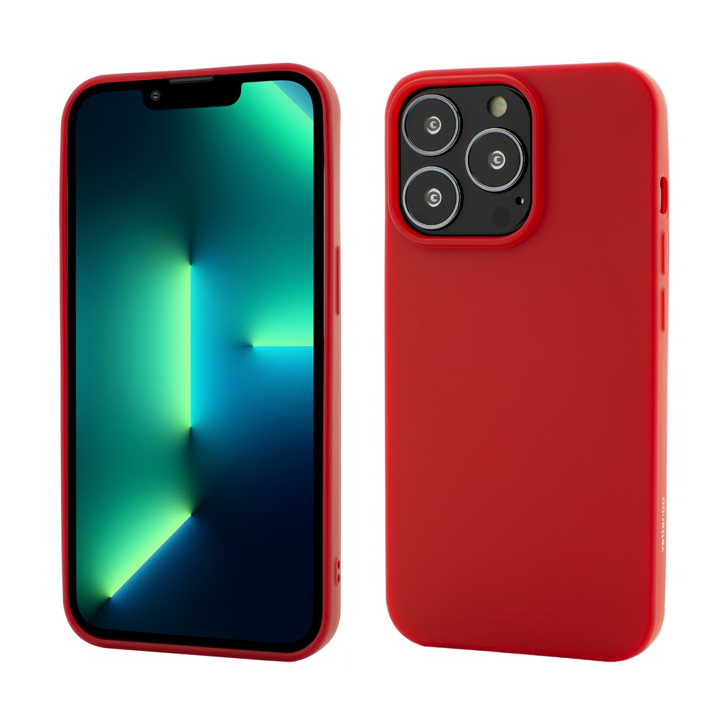 Husa iPhone 13 Pro, Vetter GO, Soft Touch, Red