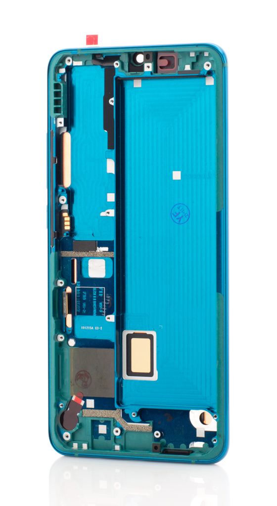 LCD Xiaomi Mi Note 10, 10 Pro, Green + Rama