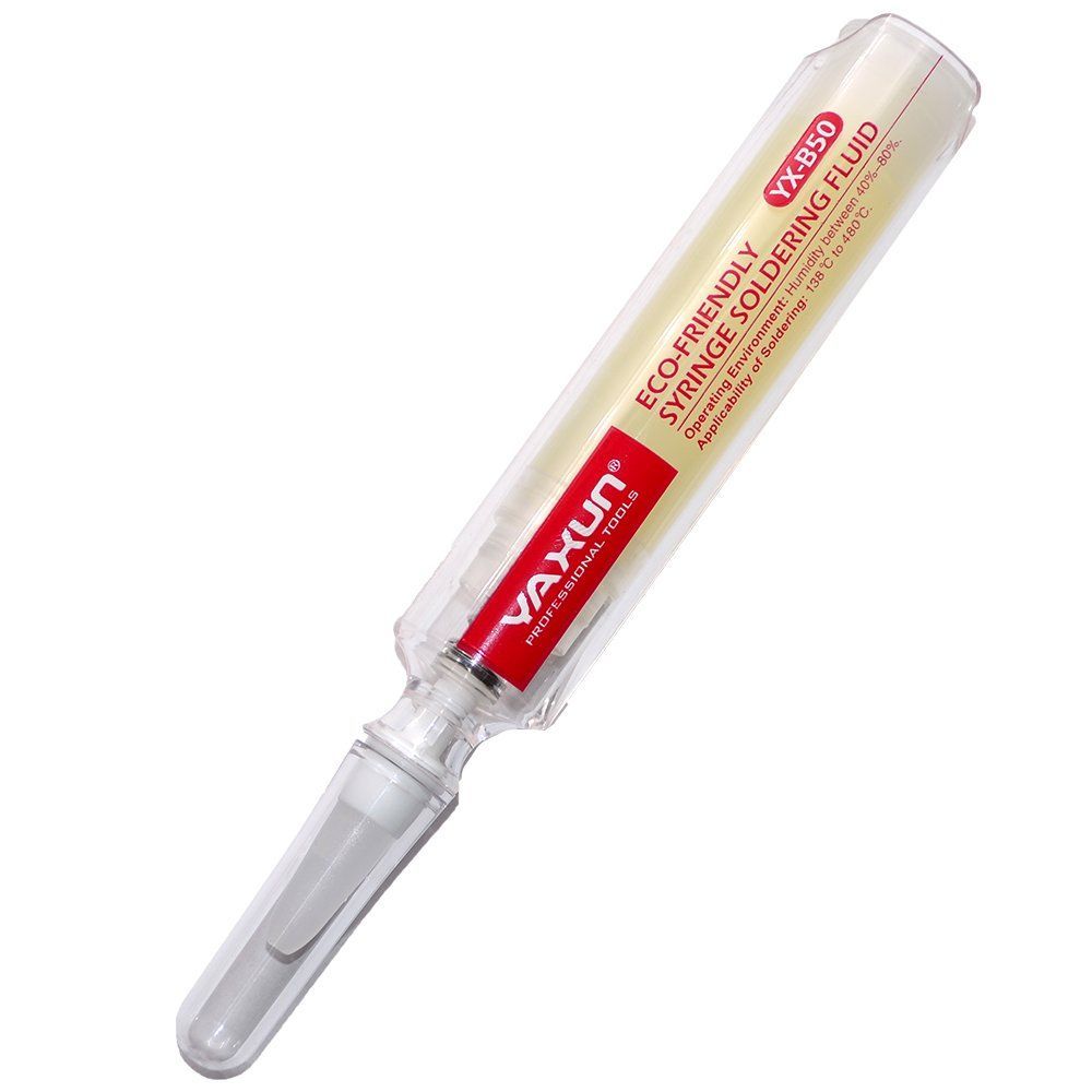 Flux, Yaxun YX-B50, Eco-friendly Syringe Soldering Fluid