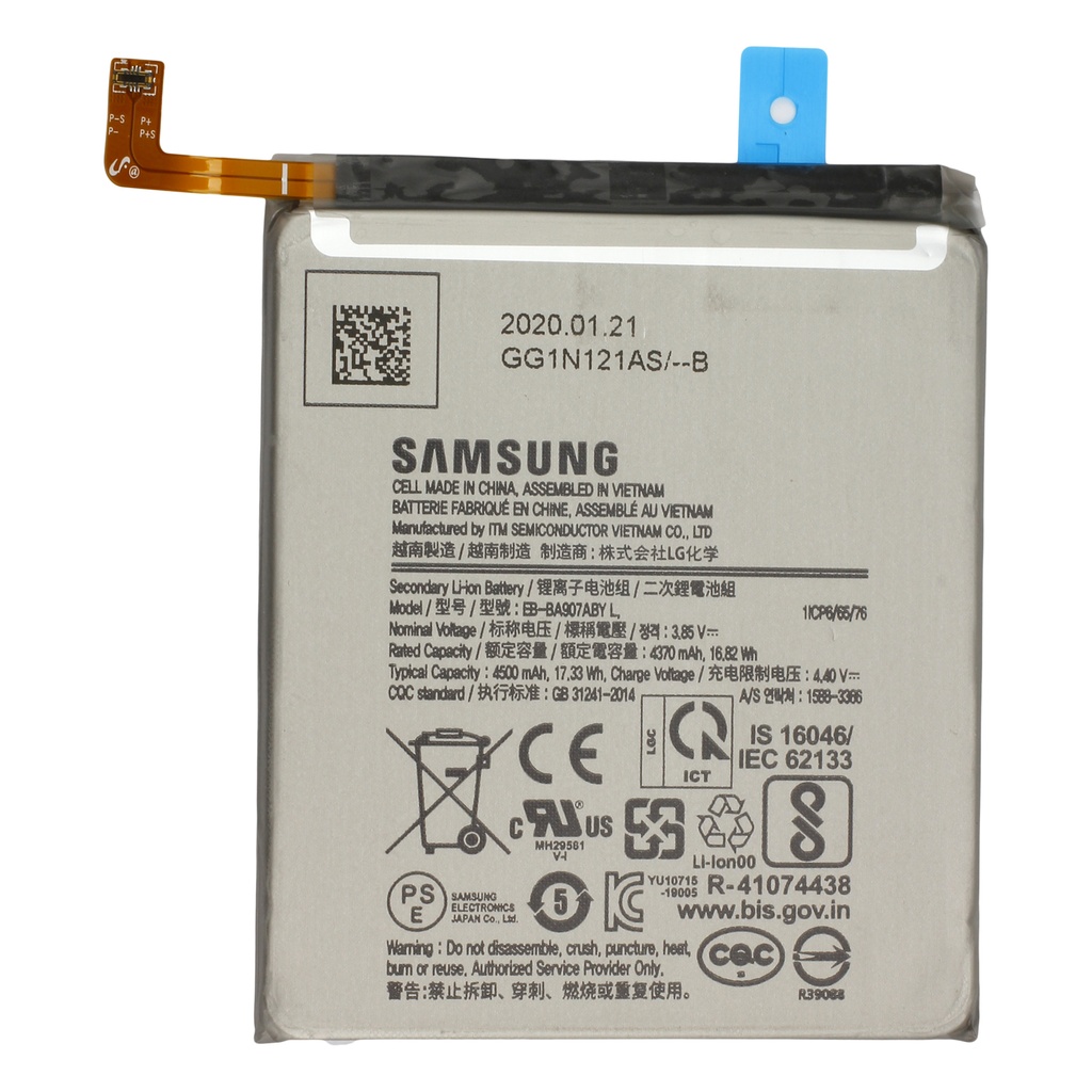 Acumulator Samsung Galaxy S10 Lite, G770, EB-BA907ABY, Service Pack