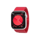 keepON, magnetic band for Apple Watch 9, 8, 7, 6, 5, 4, 38/40/41mm,  Red