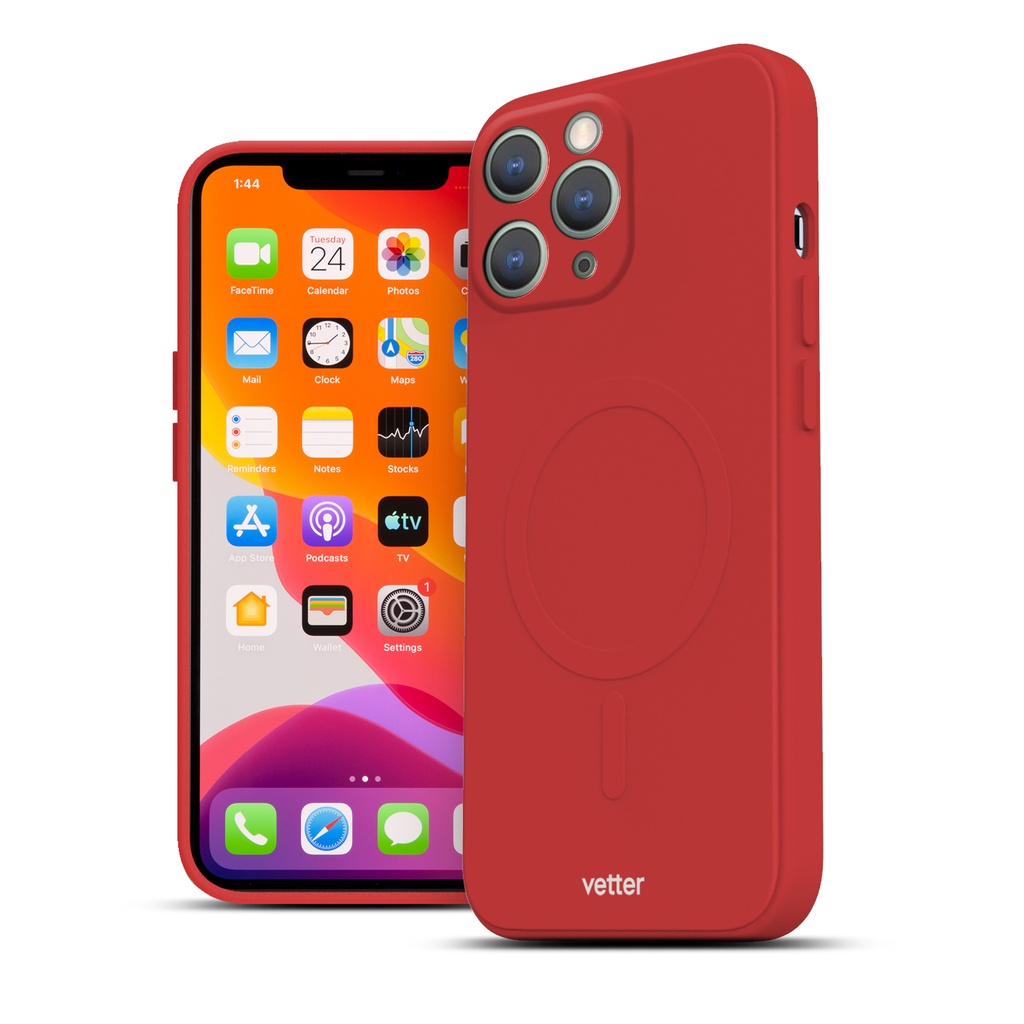 Husa iPhone 11 Pro Max Soft Pro Ultra, MagSafe Compatible, Red