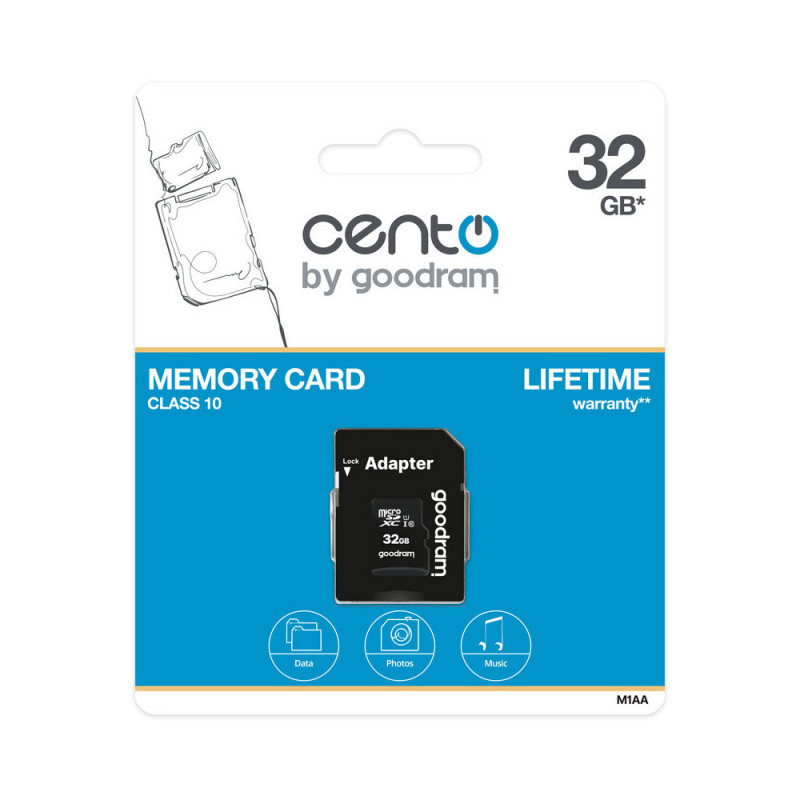 Card CENTO MicroSD C10 32GB