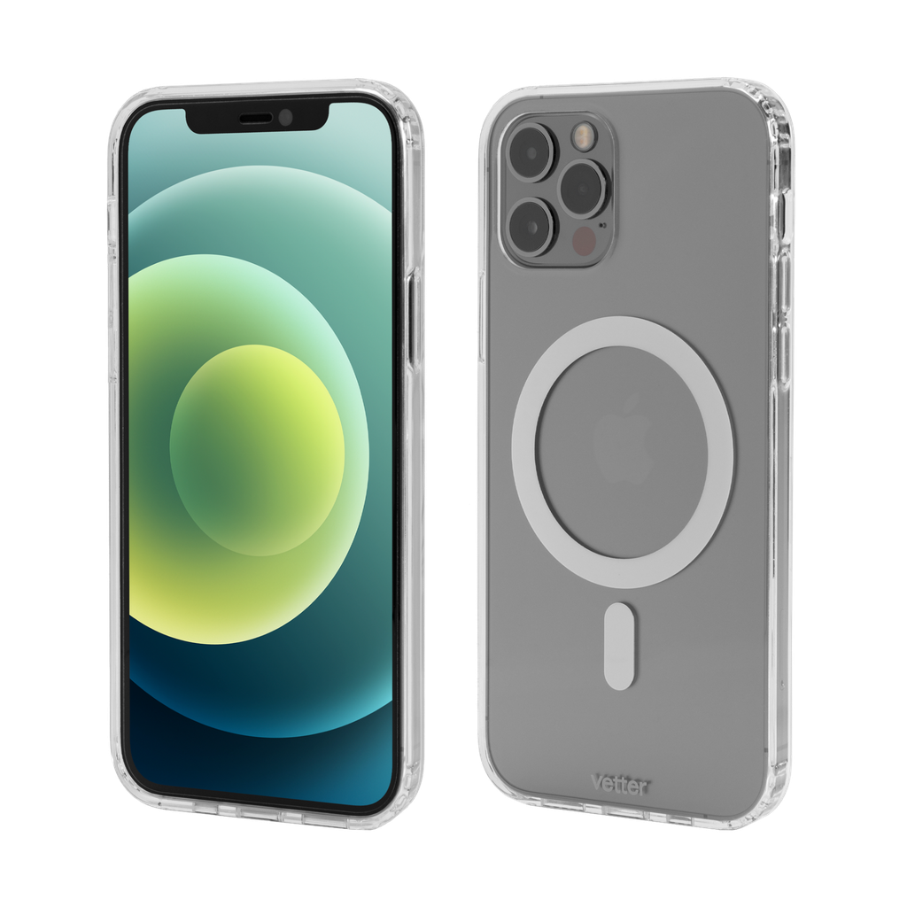 Produs Resigilat, Husa iPhone 12 Pro, 12, Clip-On, MagSafe Compatible, Crystal Series, Transparent