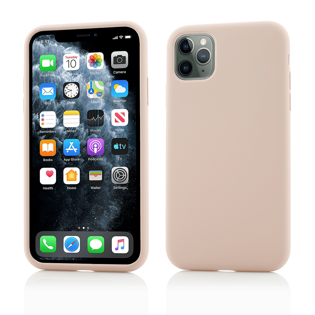 Husa iPhone 11 Pro Max, Clip-On Soft Touch Silk Series, Pink, Resigilat