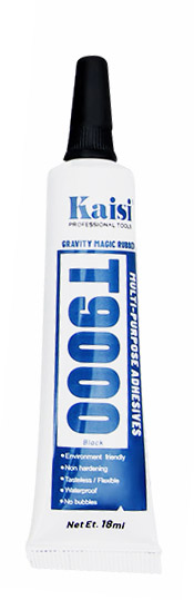 Adeziv Kaisi Crystal Glue, T9000, 18ml, Black