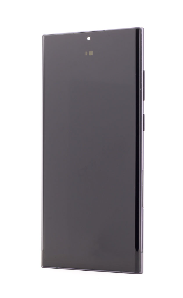 LCD Samsung Galaxy S22 Ultra 5G, S908, Black + Rama, OLED