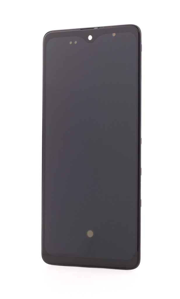LCD Samsung Galaxy A51, A515, OLED + Rama Black, Small Glass