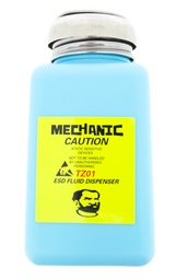 [48563] Recipient Mechanic Plastic ESD, Liquid Dispenser Bottle, 180 ml