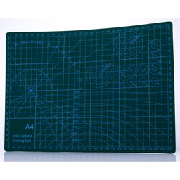 [46337] OCA CUTTER, A4 Grid Double Sided Plate Cutting Mat Pad