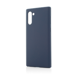 [50019] Husa Samsung Galaxy Note 10, Clip-On Soft Touch Silk Series, Dark Blue