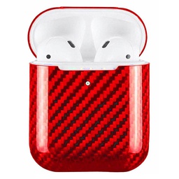[50745] Husa Case for AirPods 2, made from Carbon, Red