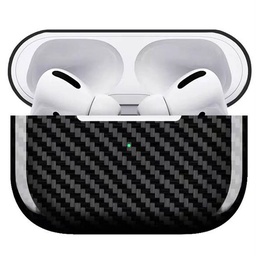 [50747] Husa Case for AirPods Pro, made from Carbon, Glossy Black