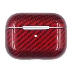 [50748] Husa Case for AirPods Pro, made from Carbon, Red