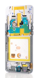 [53563] LCD Samsung Galaxy A80, A805, Silver, Service Pack