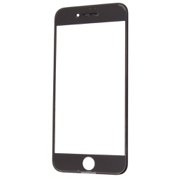 [48183] Geam Sticla + OCA iPhone 7, Complet, Black